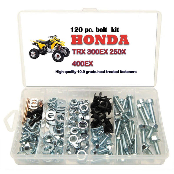 Honda Quad 400EX Bolt kit 250EX 250X TRX90 ATV Fender Engine Bolt Kit