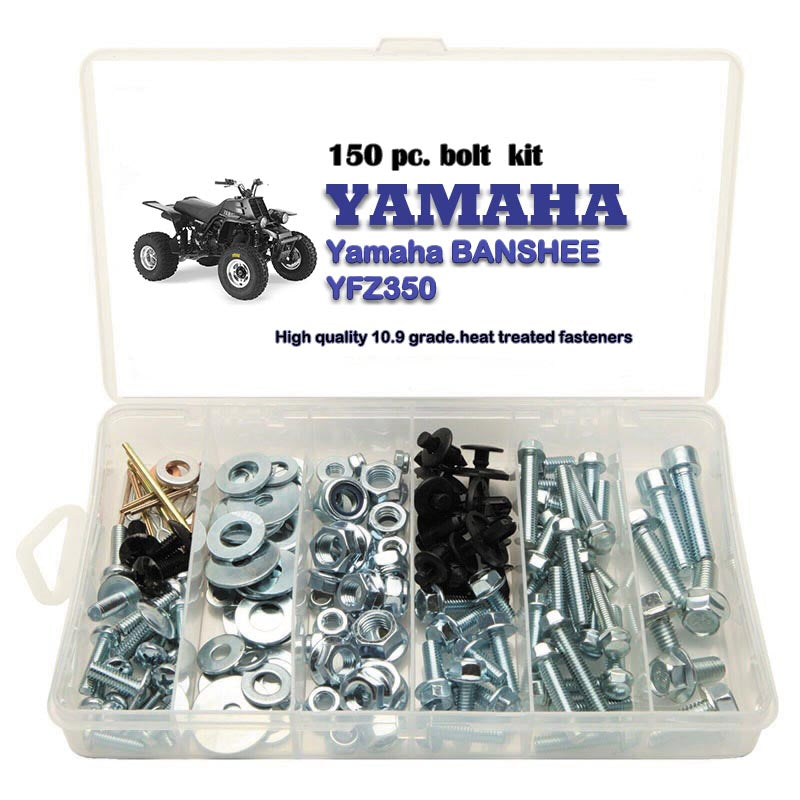 150pc Specbolt YAMAHA BANSHEE YFZ350 ATV Bolt Kit Plastic Body